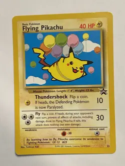 Flying Pikachu 25/53 Wotc Pokemon Promo Regular - Excellent Condition LP-NM! - Image 2