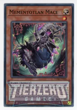 Yugioh VASM-EN006 Mementotlan Mace Super Rare 1st Edition NM/LP - Image 1