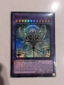 Azamina ALIN-EN035 Super Rare 1st Edition YuGiOh TCG Card - Image 1