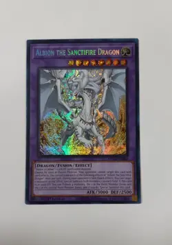 YuGiOh - Albion The Sanctifire Dragon - MP24 EN082 - Prismatic Secret - 1st NM - Image 1