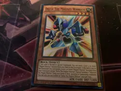 Delta the Magnet Warrior - RATE-EN097 - 1st Edition - Super Rare - Image 1