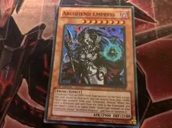 STBL-EN000 Archfiend Empress 1st Edition - Super Rare - YuGiOh! - Image 1