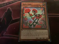 Rose Girl Yu-Gi-Oh! ETCO-EN081 1st Super Rare Yugioh - Image 1
