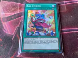 Yu-Gi-Oh Fusion Enforcers Toy Vendor 1st Edition Super Rare FUEN-EN024 - Image 1