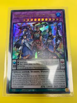 YUGIOH MAMONAKA THE VAYLANTZ UNITED ULTRA RARE 1ST NEAR MINT TAMA-EN009 - Image 1