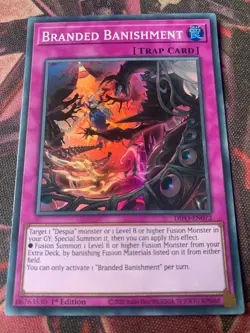 Branded Banishment DIFO-EN072 1st Edition Super Rare - YuGiOh - Image 1