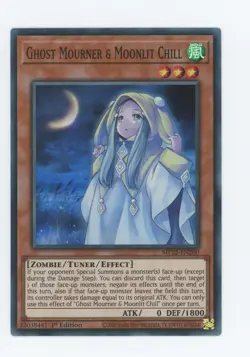 Ghost Mourner & Monlit Chill | MP22-EN260 | Super Rare | 1st Ed | YuGiOh TCG - Image 1