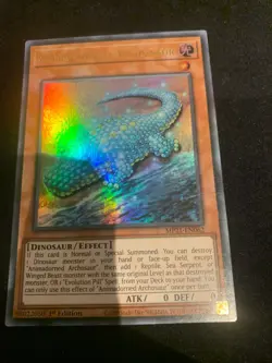 Yugioh Animadorned Archosaur MP21-EN062 1st edition Ultra Rare - Image 1