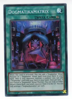 Dogmatikamatrix - PHHY-EN055 - 1st Edition - Super Rare - YuGiOh - Image 1