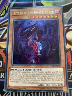 Destrudo the Lost Dragon's Frisson | CIBR-EN038 | Mixed Edition Rare Yu-Gi-Oh - Image 1