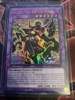 DABL-EN040 Meizen the Battle Ninja Ultra Rare 1st Edition YuGiOh Card - Image 1