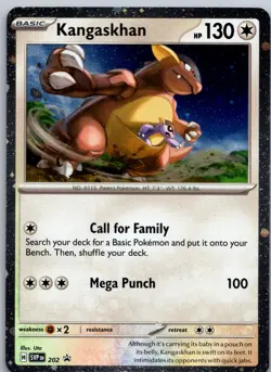 Kangaskhan - (Cosmos Holo) Holo Rare SV: Scarlet & Violet Promo Cards 202 NM - Image 1