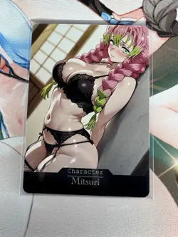Mitsuri Demon Slayer Goddess Story Waifu Anime Custom Card - Image 1