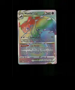 Fan-ART - READ DESCRIPTION BELOW HOLO Mawile Card Mawile Pokemon Card p3 - Image 1