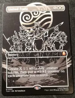 United Front - Borderless - TLA - MTG - EN - NM - 0331 - Image 1