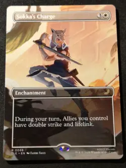 Sokka's Charge - Borderless - TLE - MTG - EN - NM - 0066 - Image 1