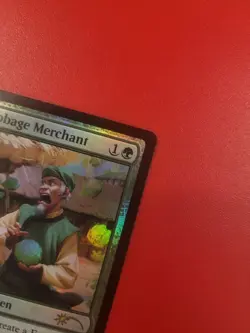 *Foil* Unlucky Cabbage Merchant Promo. LP. Avatar. MtG. See description. - Image 5