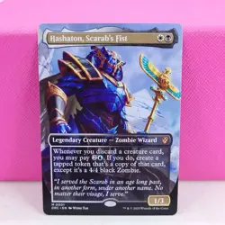 Hashaton, Scarab's Fist (Borderless) - Magic the Gathering - Image 1