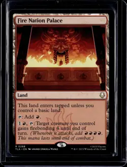 Fire Nation Palace - 268 - TLA - NM - MTG Magic the Gathering - Image 1
