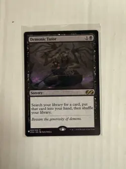Demonic Tutor NM MTG! The List - Image 1