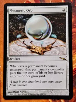 Mtg Mirrodin Mesmeric Orb - Image 1