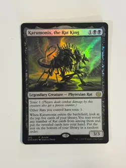 Phyrexia: All Will Be One Magic: The Gathering Karumonix, the Rat King - Image 1