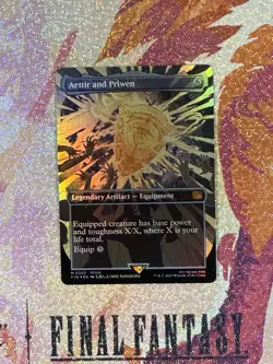 Aettir and Priwen (Borderless) Final Fantasy Foil - Image 1