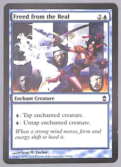 Freed from the Real - 38 - Saviors of Kamigawa (SOK) MTG MP - Image 1