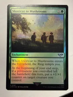 Shortcut to Mushrooms LOTR: Tales of Middle-earth Foil #187 MTG - Image 1