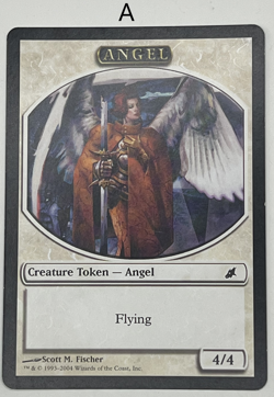 MTG Magic the Gathering Player Rewards Angel Token Scourge NM - Image 1