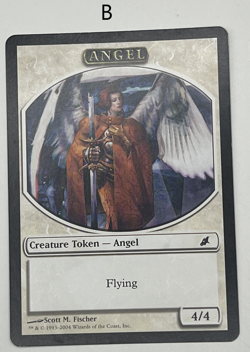 MTG Magic the Gathering Player Rewards Angel Token Scourge NM - Image 3