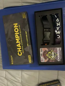 Mtg Regional Championship Qualifier Pin And Lanyard Set - Image 1