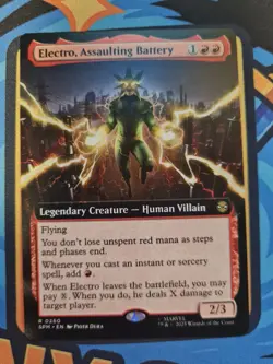 Electro, Assaulting Battery R 0260 Extended Art (non-Foil) - MTG - Image 1