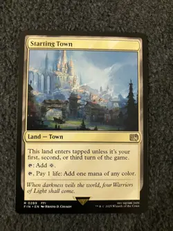 Magic The Gathering MTG - Starting Town - Final Fantasy - Image 1