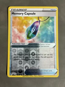 Memory Capsule 155/185 Vivid Voltage Reverse Holo Uncommon Pokemon TCG Pokemon - Image 1