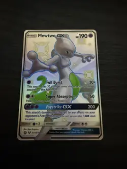 Pokemon TCG Mewtwo GX SV59/SV94 Hidden Fates Shiny Vault MT/NM Ungraded - Image 1
