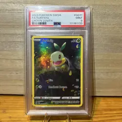 Turtwig GG31/GG70 Galar Gallery Graded PSA MINT 9 Pokemon TCG Crown Zenith - Image 1