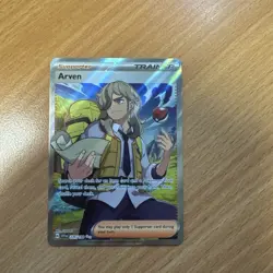 Pokemon TCG Arven Scarlet Violet Trainer Holo Ultra Rare Full Art 235/198 - Image 1