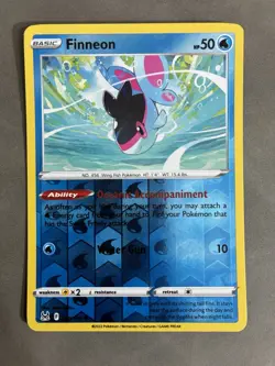 Pokemon - Finneon - 040/196 - Reverse Holo - Lost Origin - NM/M - NEW - Image 1