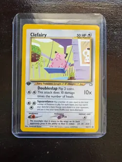 Pokemon TCG Clefairy Neo Genesis 30 Regular Uncommon - Image 1