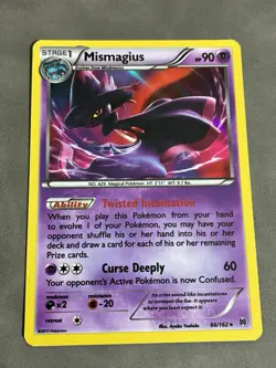Pokemon Mismagius 66/162 BKT BREAKthrough LP/NM - Image 1