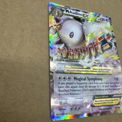 Mega M Audino EX 85/124 - XY Fates Collide Ultra Rare 2016 - English Pokemon TCG - Image 3