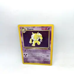 Pokemon TCG Hypno Fossil 8/62 Holo Unlimited Holo Rare MP - Image 1