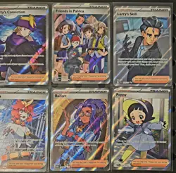 POKEMON TCG LOT OF 8 FULL ART TRAINERS MIXED SETS - Image 3