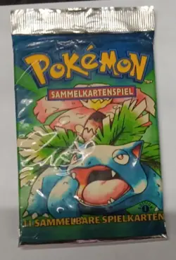 1999 Pokemon Base Set Booster Pack Venusaur Factory Sealed - Image 1