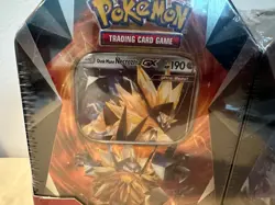 Pokemon Tin TCG Collector’s Edition 3-pack Necrozma GX - FACTORY SEALED - HTF - Image 4