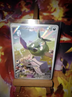 Pokemon Illustration Rare Unratutox - WHT 140/086 - Deutsch - Weisse Flammen - Image 1