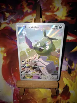 Pokemon Illustration Rare Unratutox - WHT 140/086 - Deutsch - Weisse Flammen - Image 2