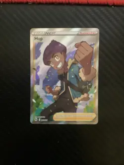 Hop - 073/073 - Full Art Ultra Rare Champion's Path Pokemon Near Mint - Image 1