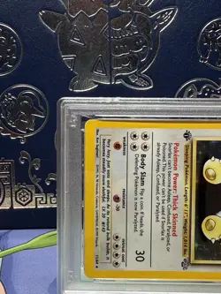 Pokemon 1st Edition Snorlax 11/64 PSA 8 NM-MT Near Mint Mint Jungle Holo Vintage - Image 3
